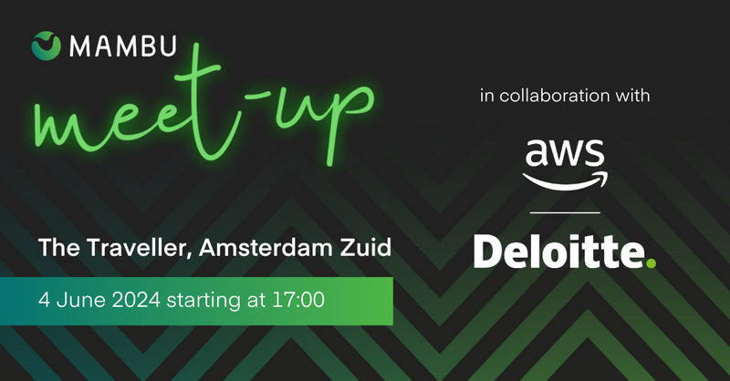 mambu meetup amsterdam